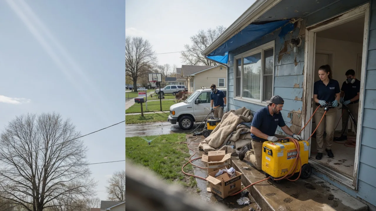 Basement Flood Cleanup in Bartlesville, OK near me